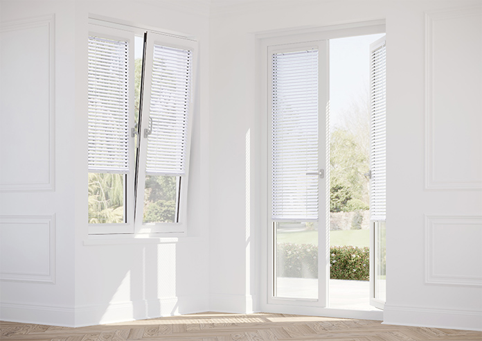 Purity, Metallic Silver - Stick Fit Venetian Blind - Image 14